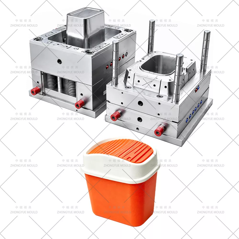 Plastic Desk Dust Bin Mould