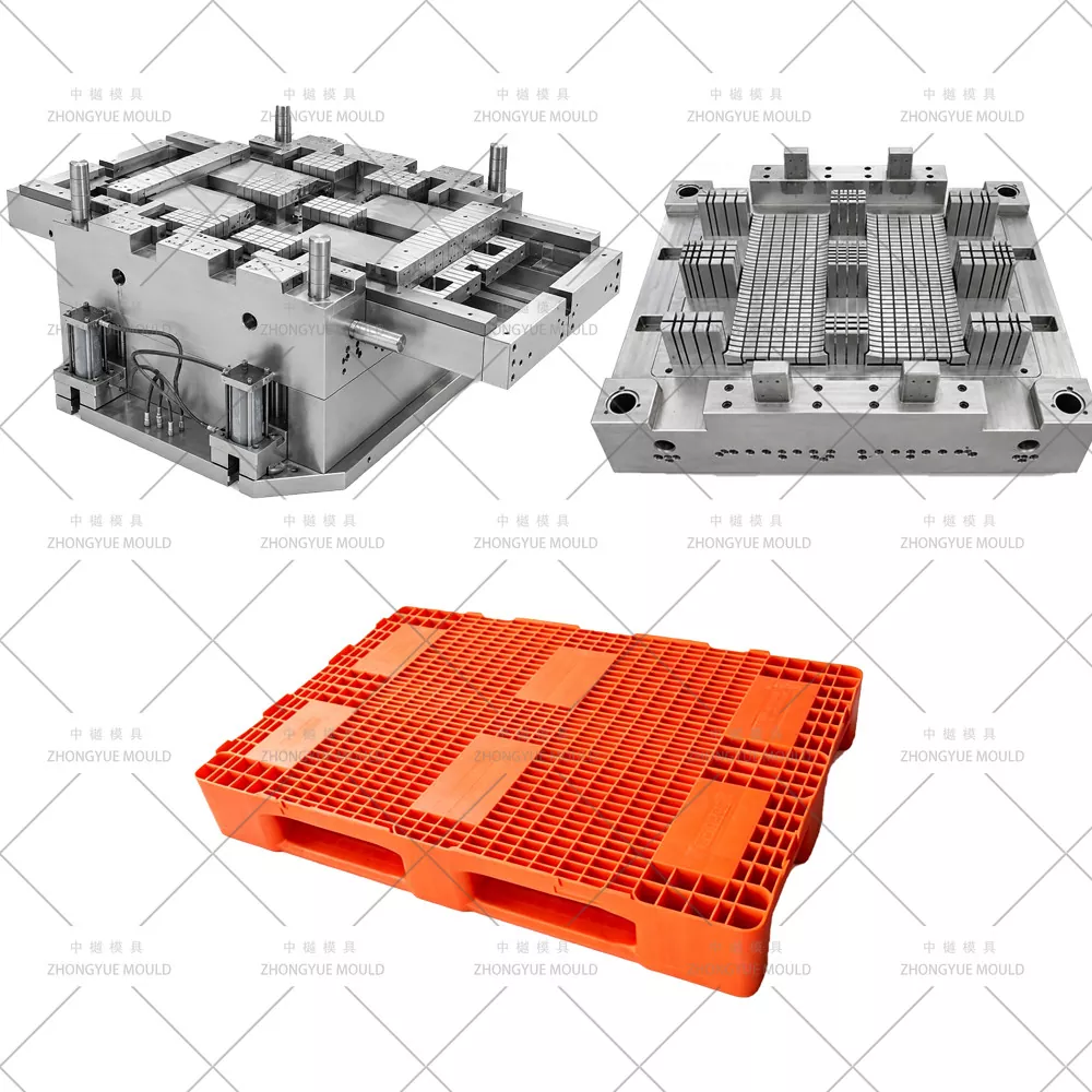 Plastic Four-way Pallet Mould