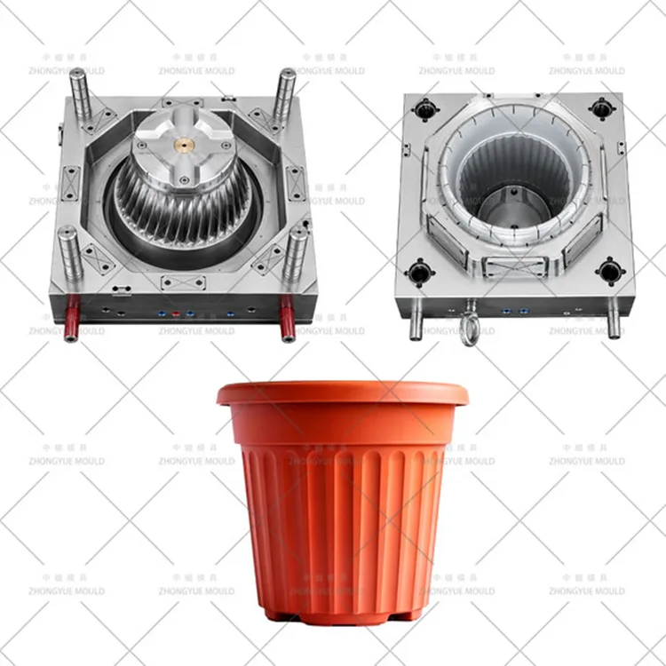 Plastic Garden Flow Pot Mould