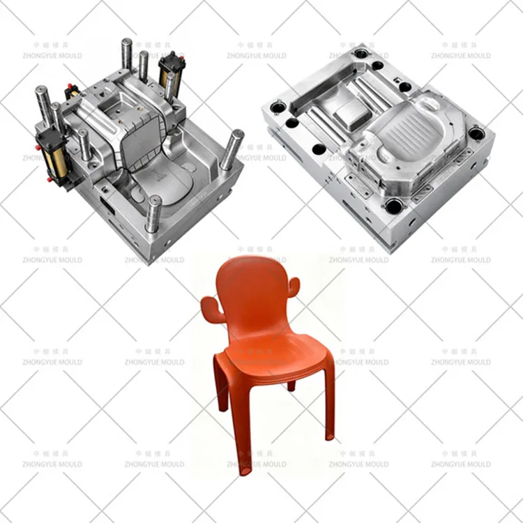 Plastic Indoor Adorable Children Chair Mould