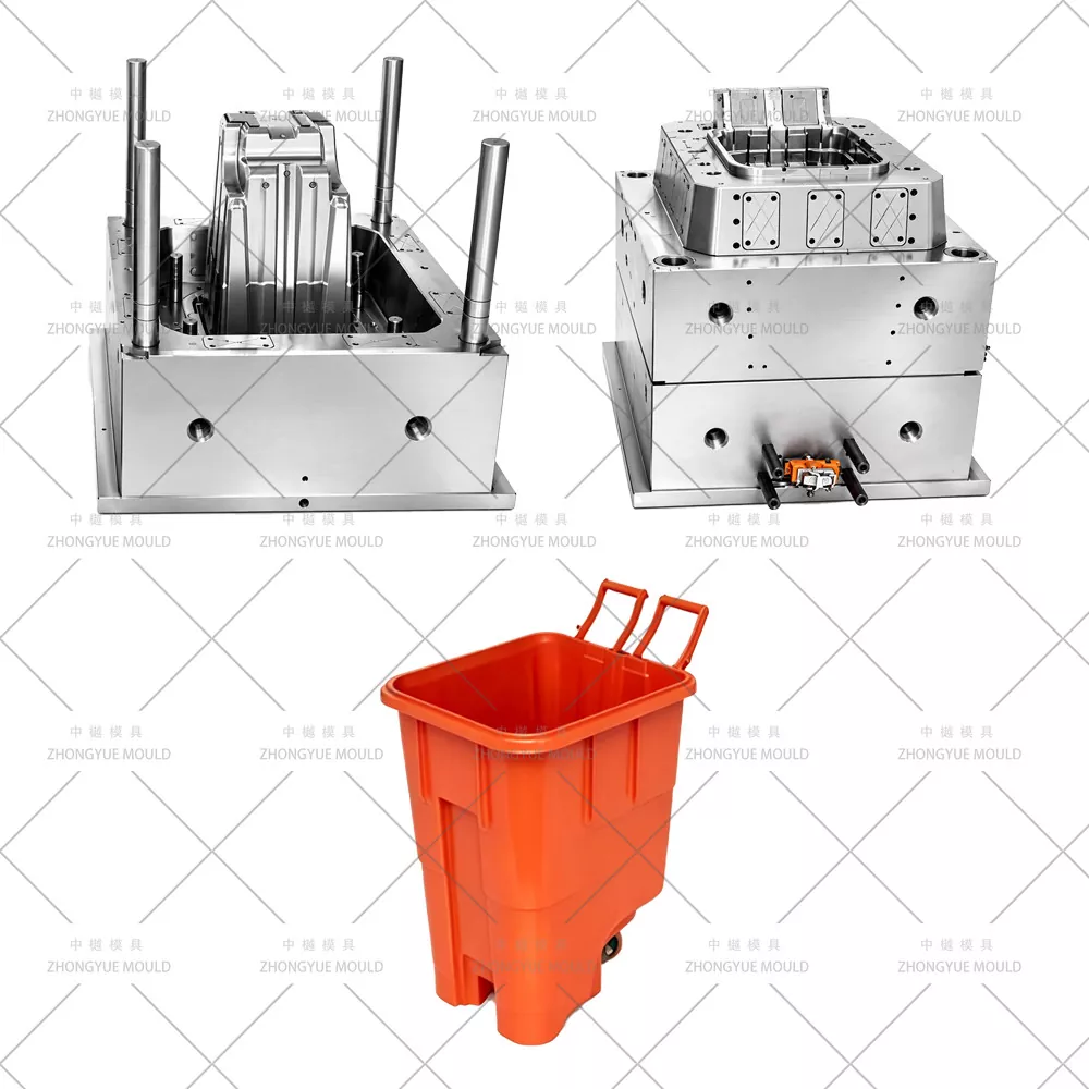 Plastic Outdoor Dust Bin Mould
