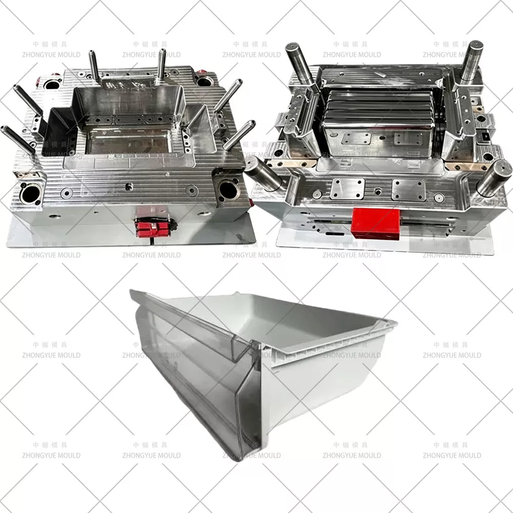 Plastic Refrigerator Crisper Drawer Mould