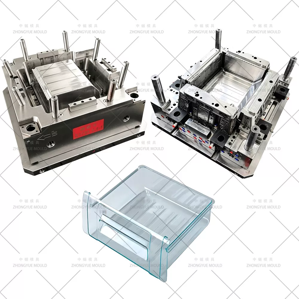 Plastic Refrigerator Drawer mould