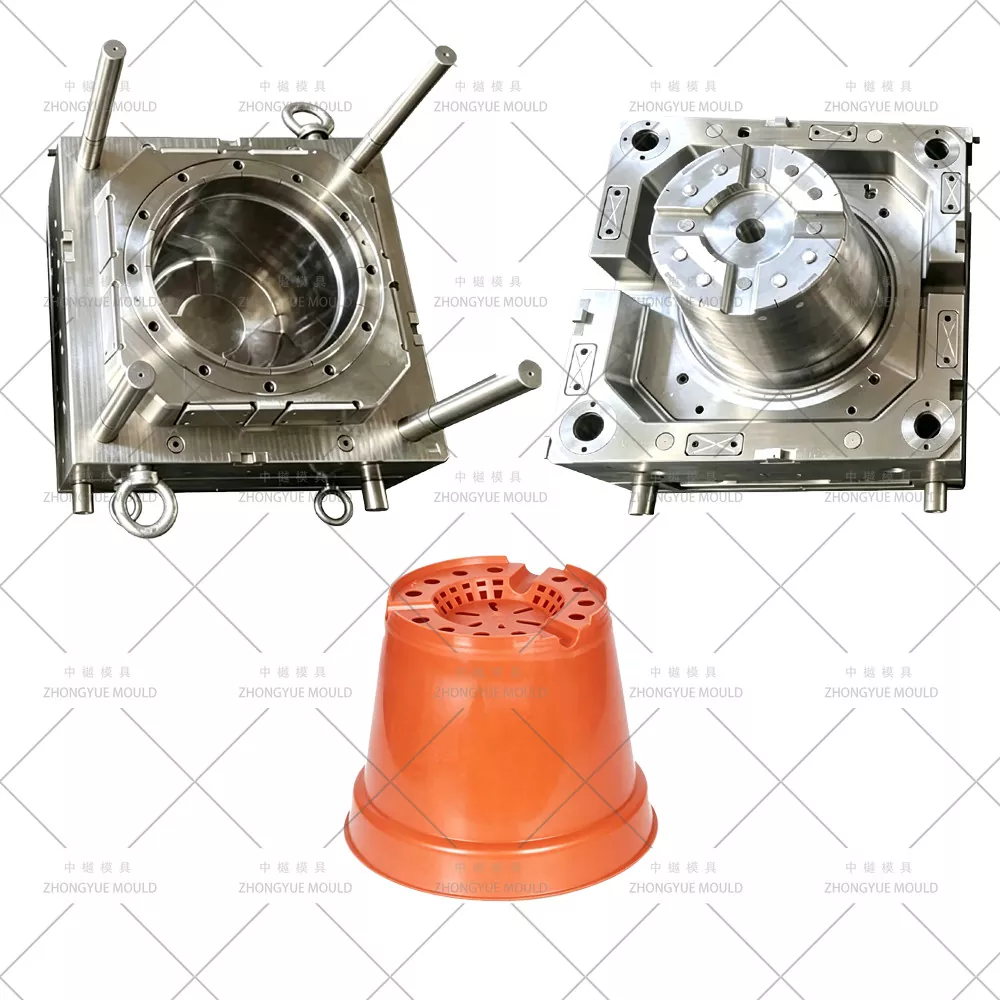 Plastic Round Flower Pot Mould