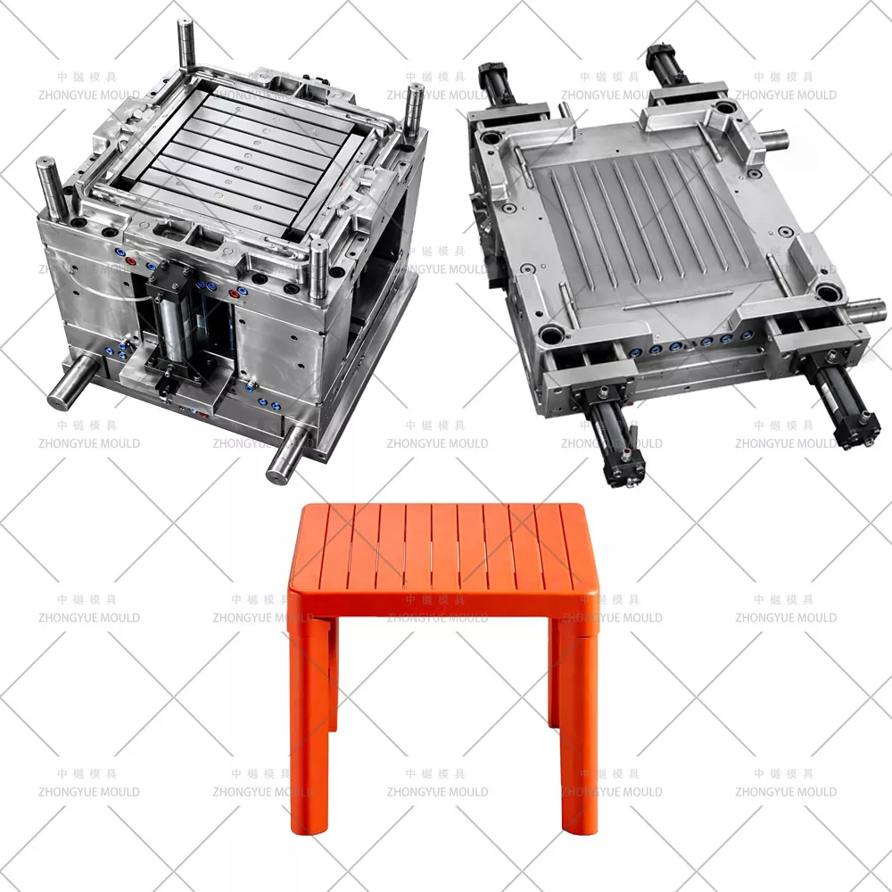 Plastic Square Low Table Mould