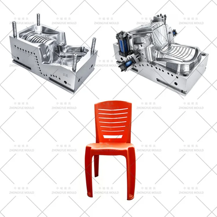 Plastic Stackable Armless Chair Mould