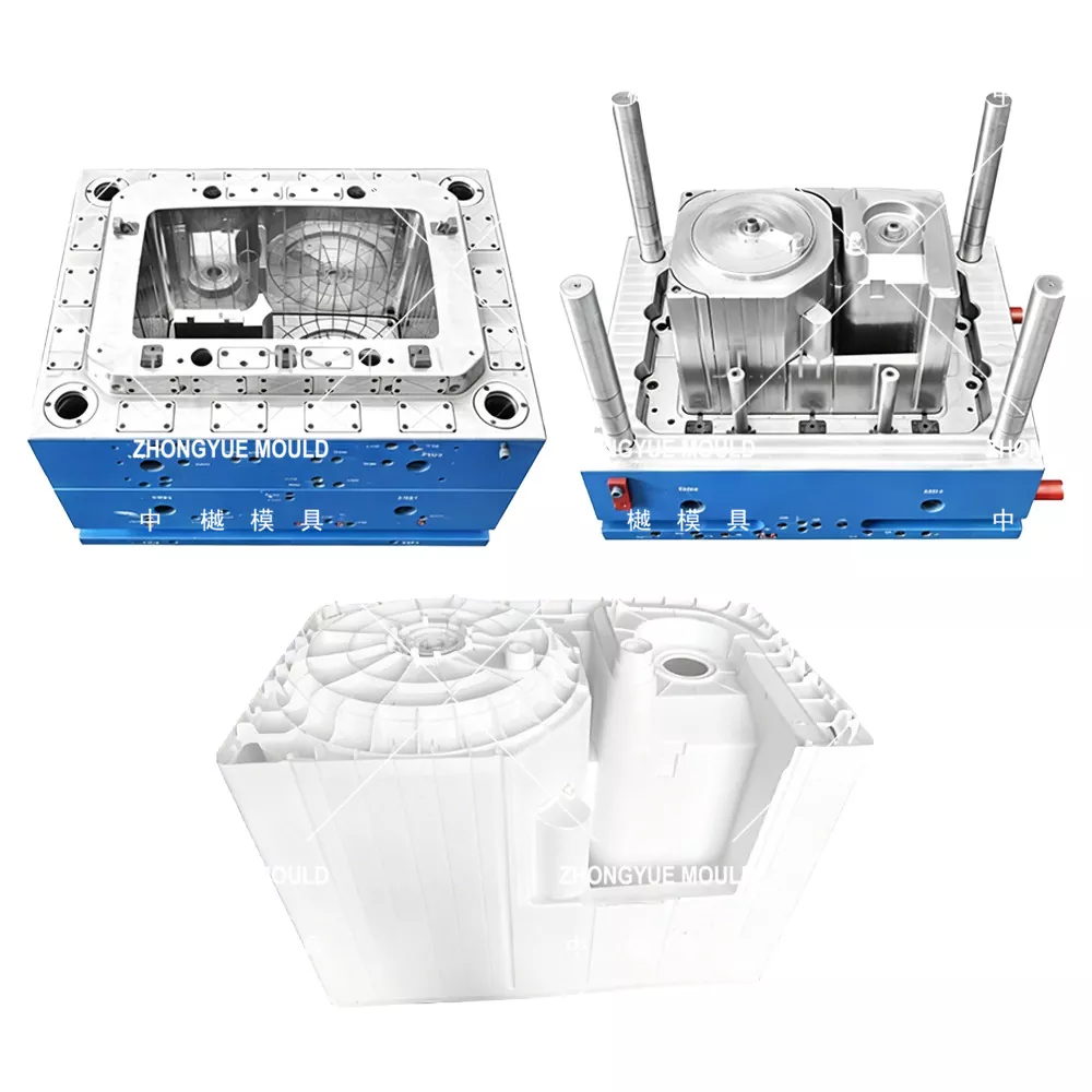 Plastic Washing Machine Double Tub Mould