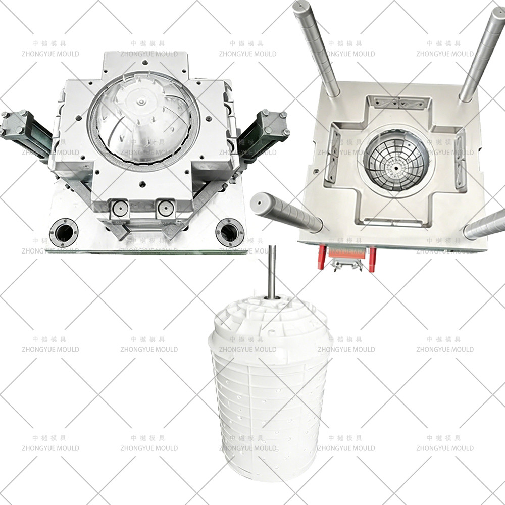 Plastic Washing Machine Spin Barrel Mould